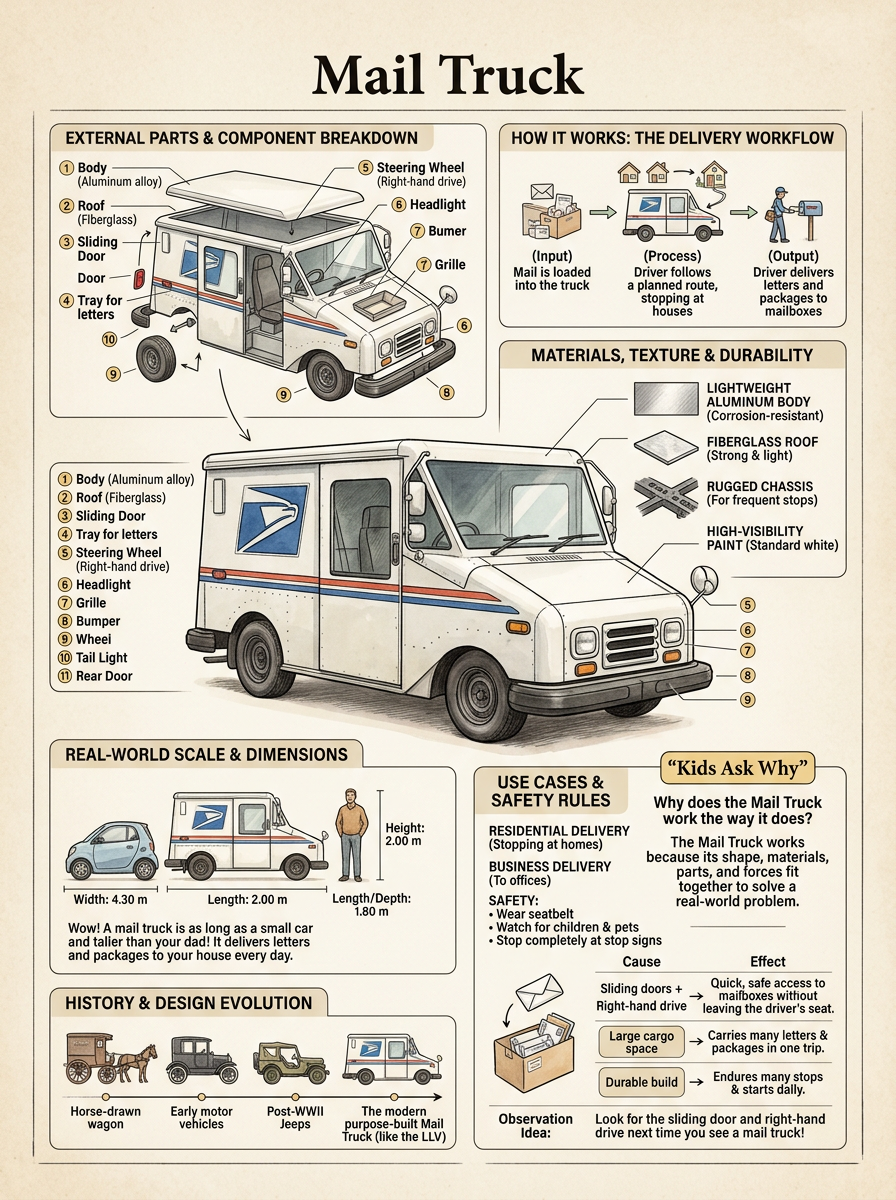 Mail Truck reviewed scientific diagram