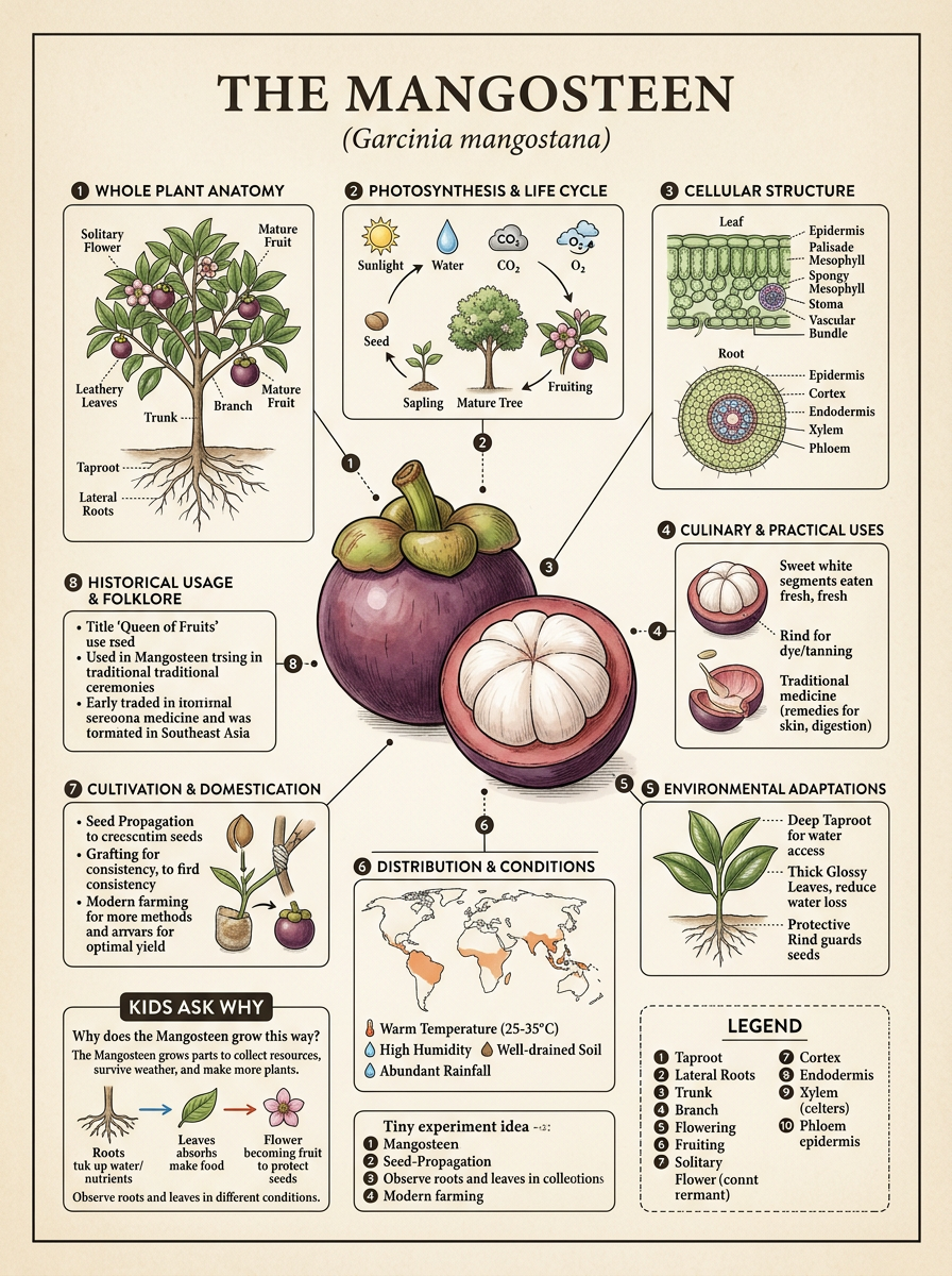 Mangosteen reviewed scientific diagram