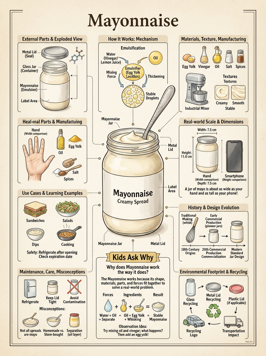 Mayonnaise reviewed scientific diagram
