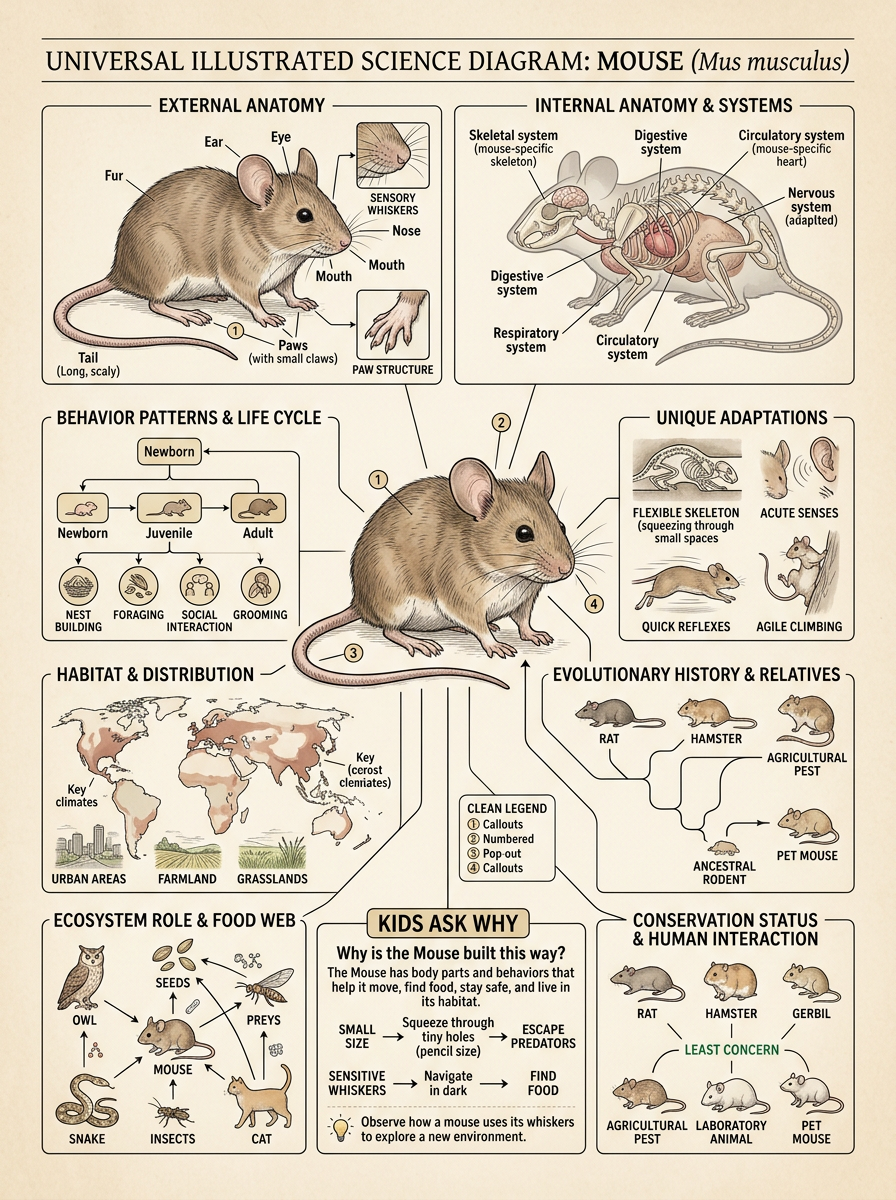 Mouse reviewed scientific diagram