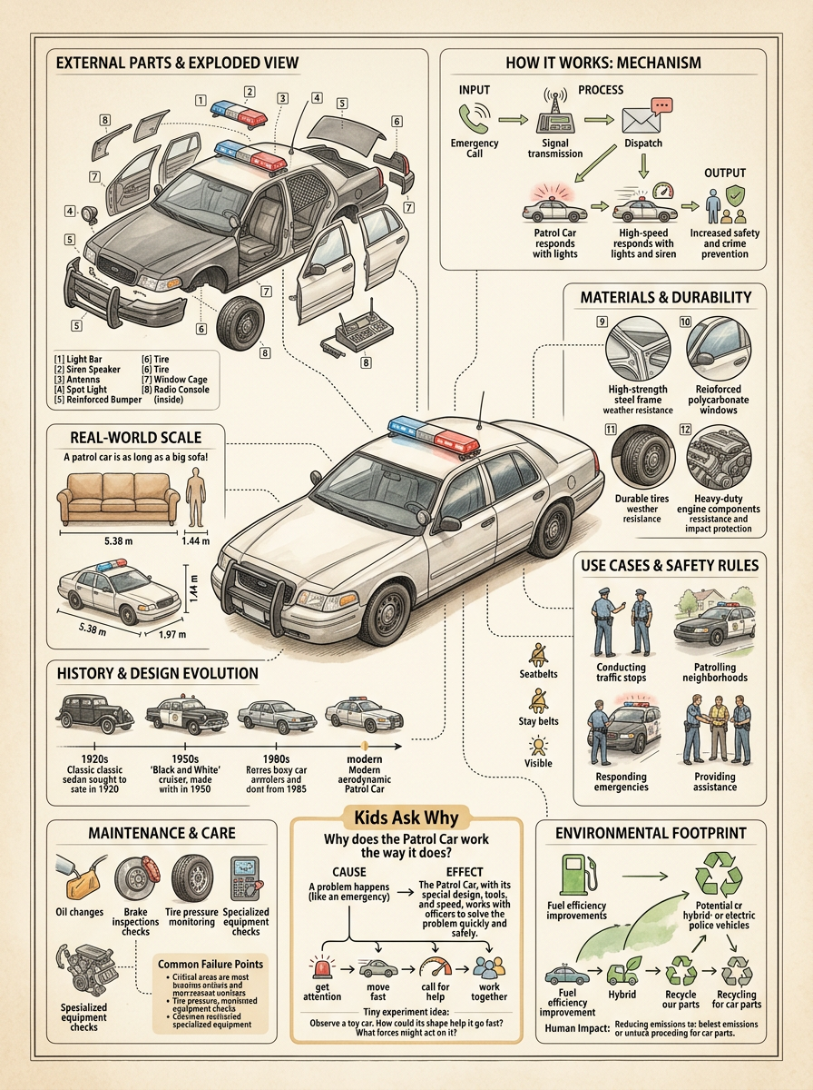 Patrol Car reviewed scientific diagram