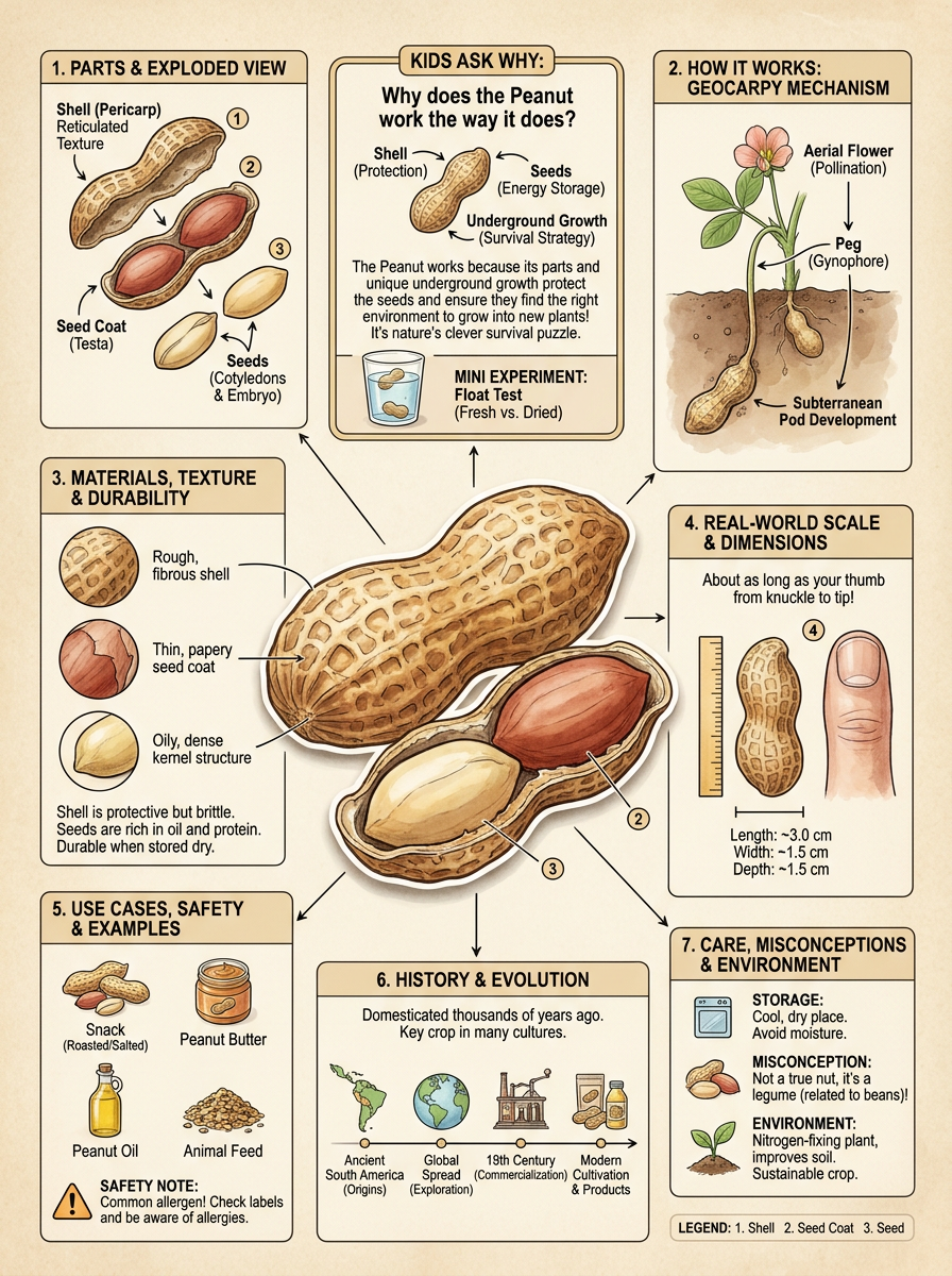 Peanut reviewed scientific diagram