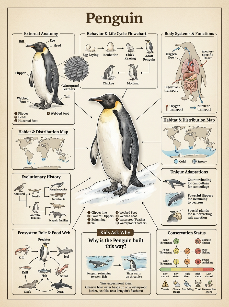 Penguin reviewed scientific diagram