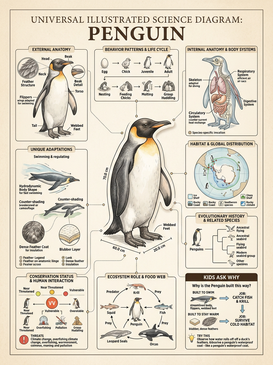 Penguin reviewed scientific diagram