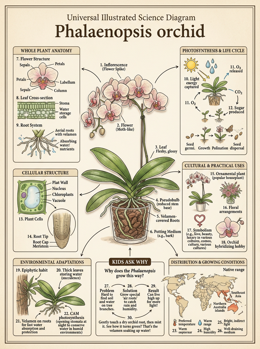 Phalaenopsis reviewed scientific diagram