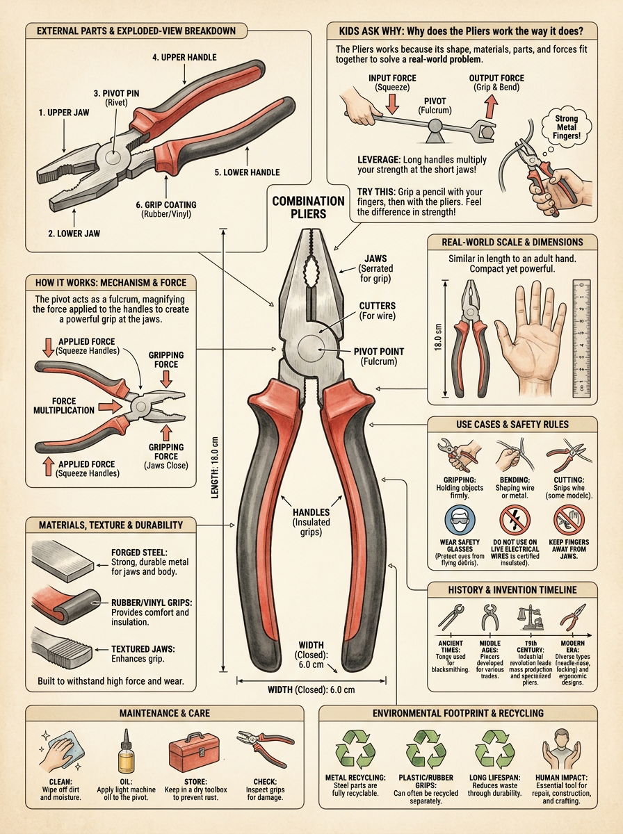 Pliers reviewed scientific diagram