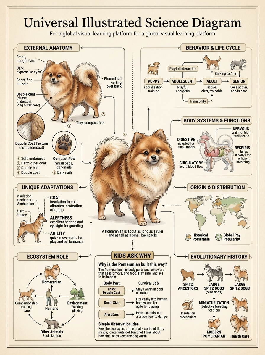 Pomeranian reviewed scientific diagram