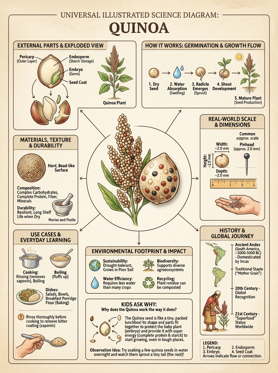 Quinoa reviewed scientific diagram