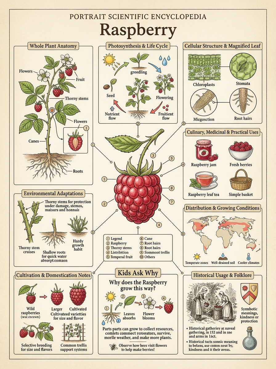 Raspberry reviewed scientific diagram