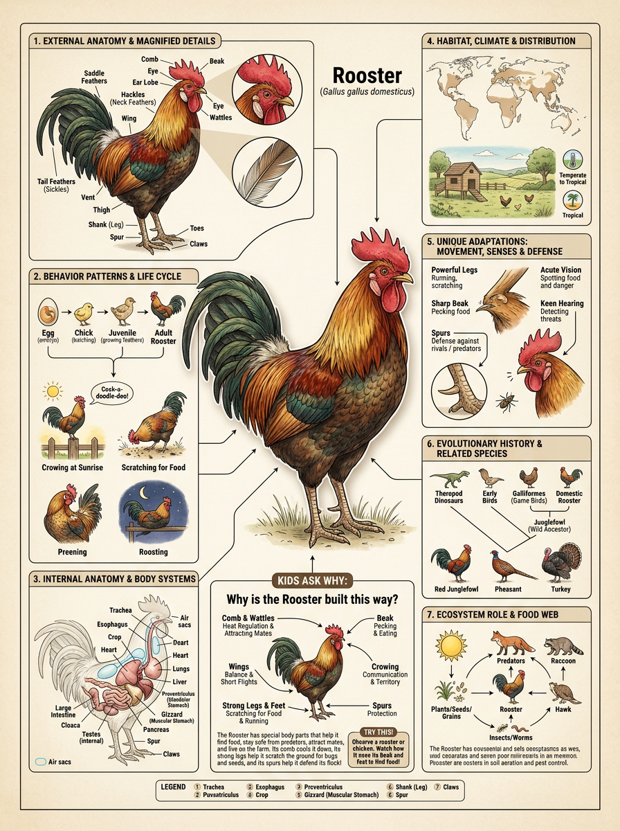 Rooster reviewed scientific diagram