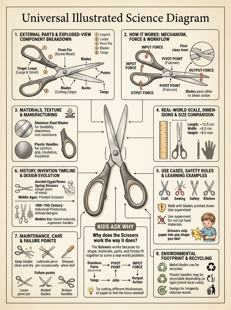 Scissors reviewed scientific diagram