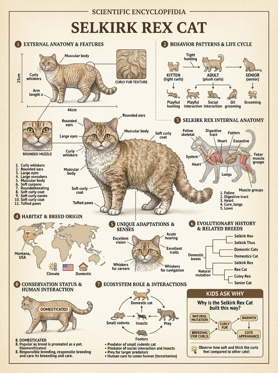 Selkirk Rex Cat reviewed scientific diagram
