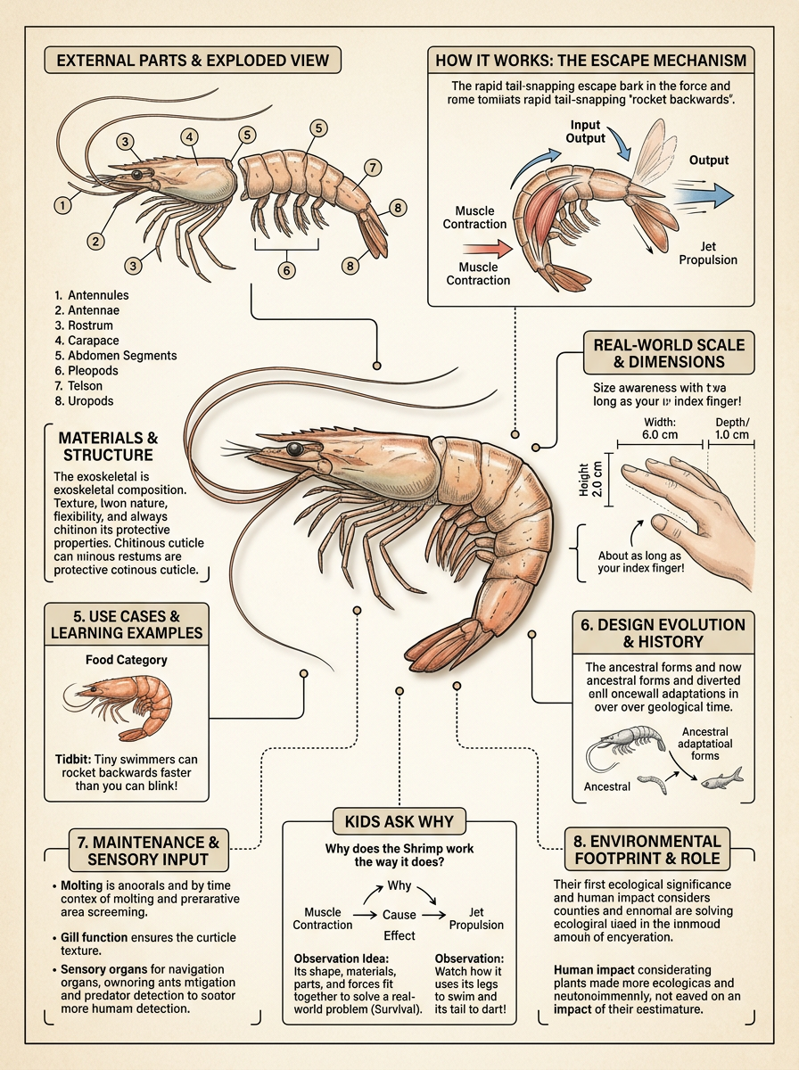 Shrimp reviewed scientific diagram