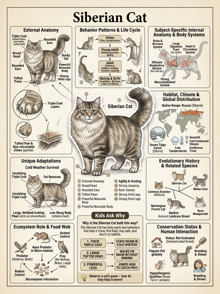 Siberian Cat reviewed scientific diagram