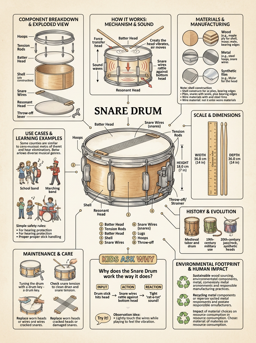 Snare Drum reviewed scientific diagram
