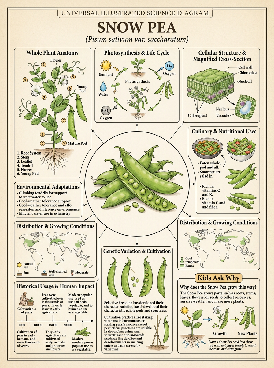 Snow Pea reviewed scientific diagram