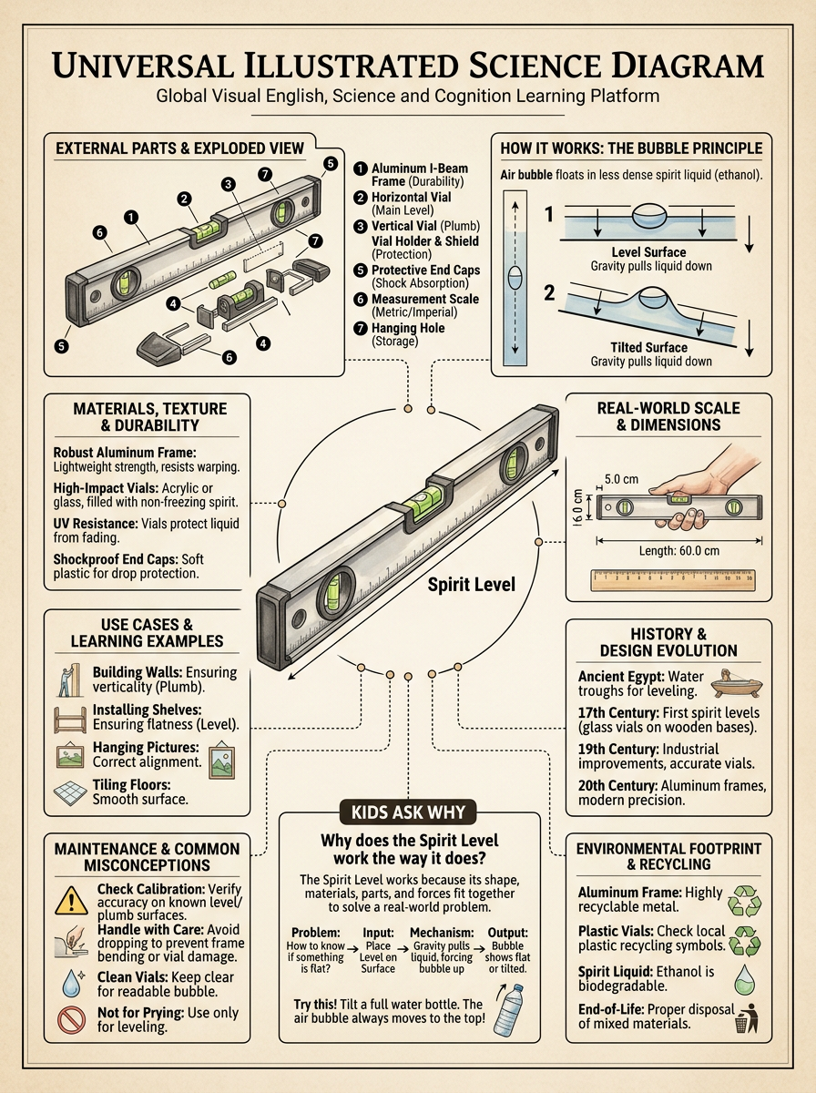 Spirit Level reviewed scientific diagram