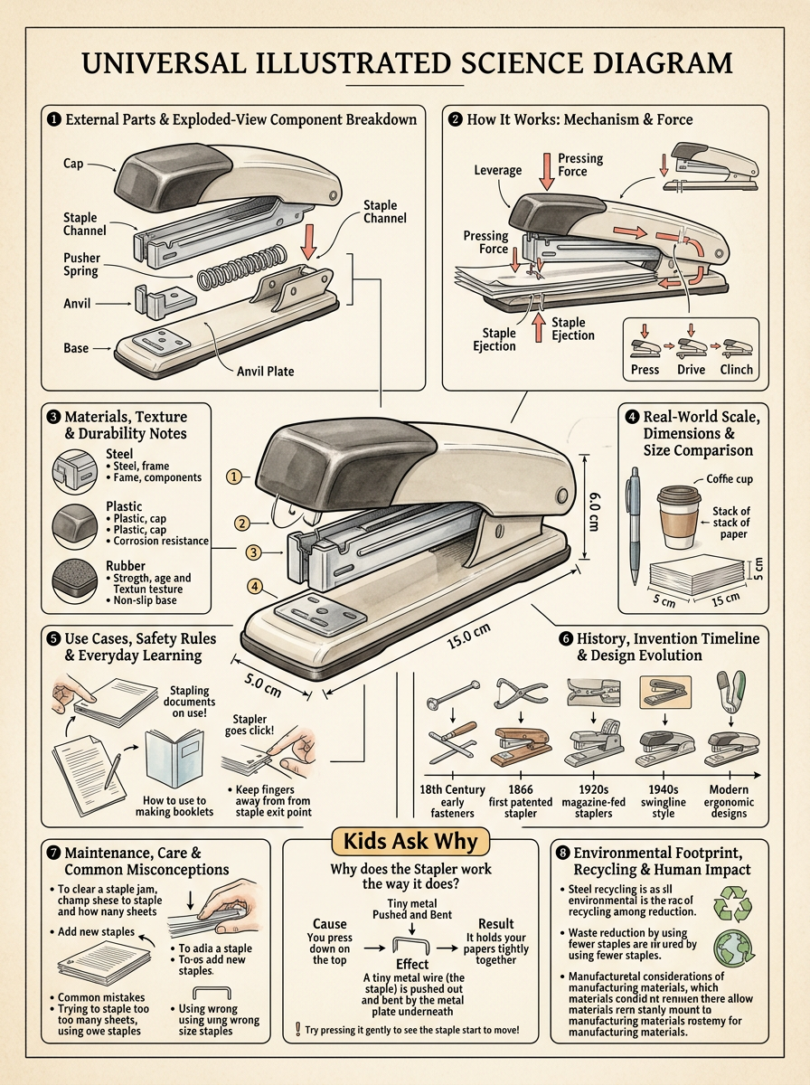 Stapler reviewed scientific diagram