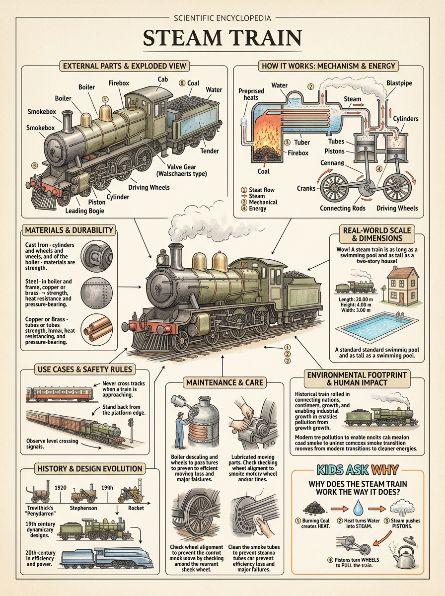 Steam Train reviewed scientific diagram