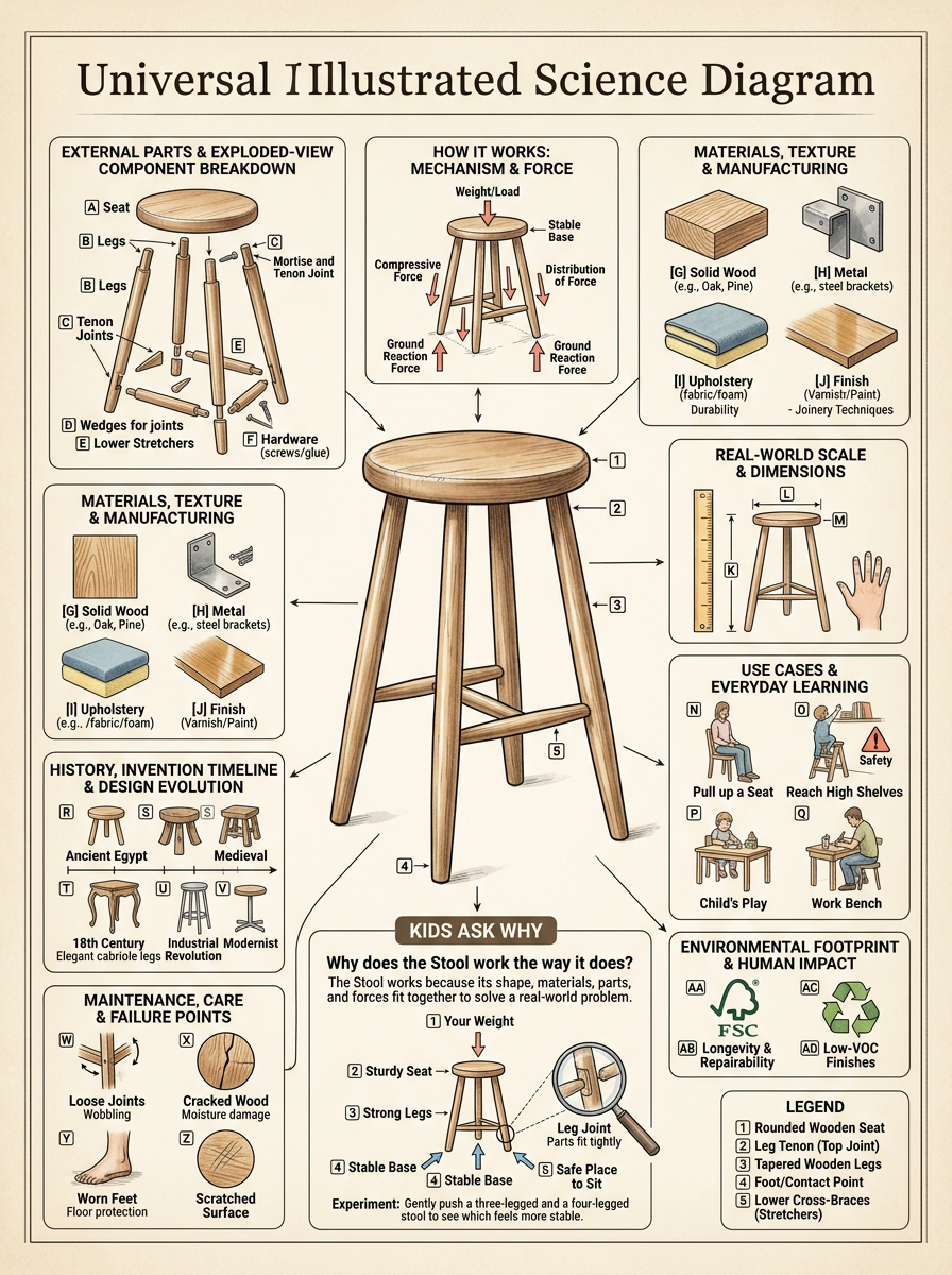 Stool reviewed scientific diagram