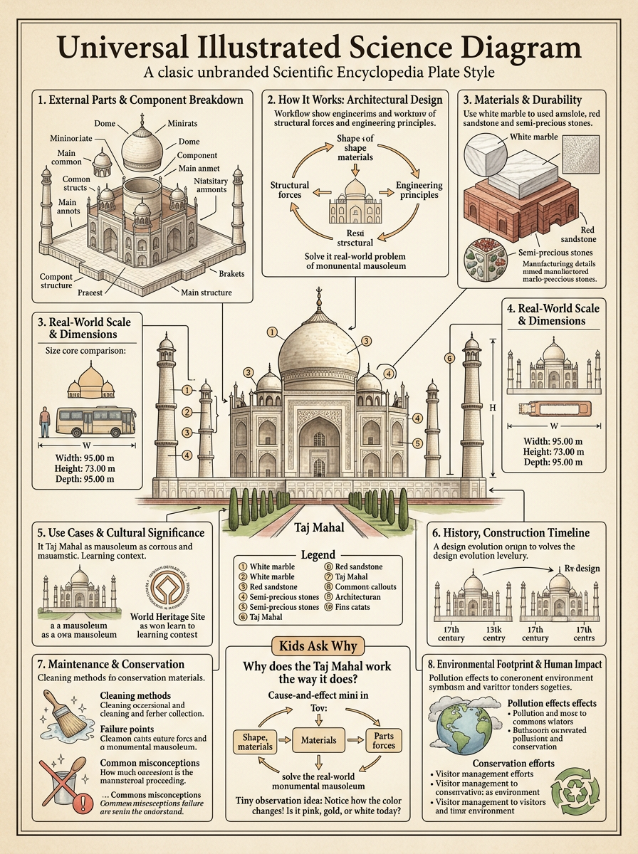 Taj Mahal reviewed scientific diagram