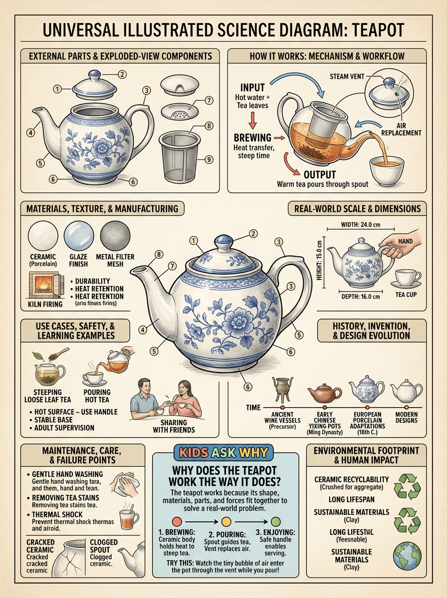 Teapot reviewed scientific diagram