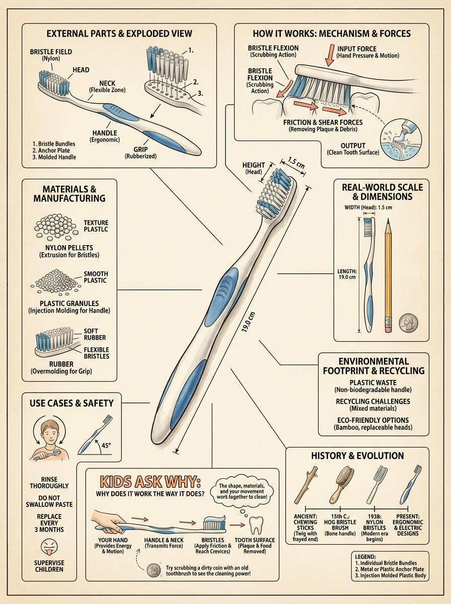 Toothbrush reviewed scientific diagram