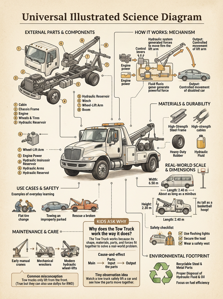 Tow Truck reviewed scientific diagram