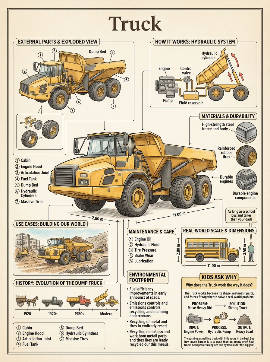 Truck reviewed scientific diagram