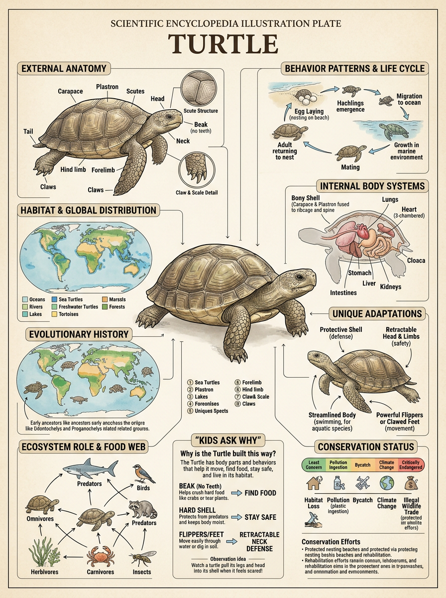 Turtle reviewed scientific diagram