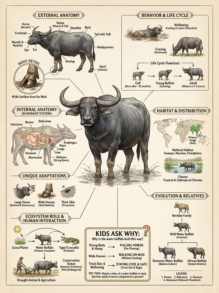 water buffalo reviewed scientific diagram