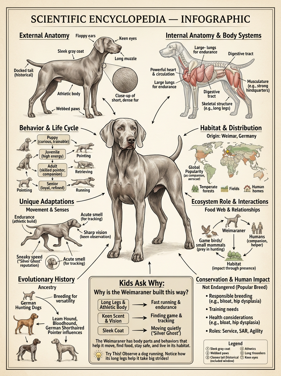 Weimaraner reviewed scientific diagram