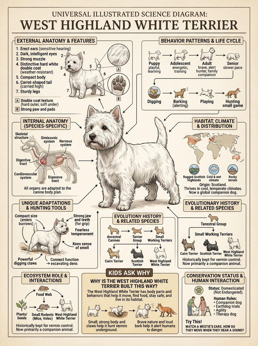 West Highland White Terrier reviewed scientific diagram