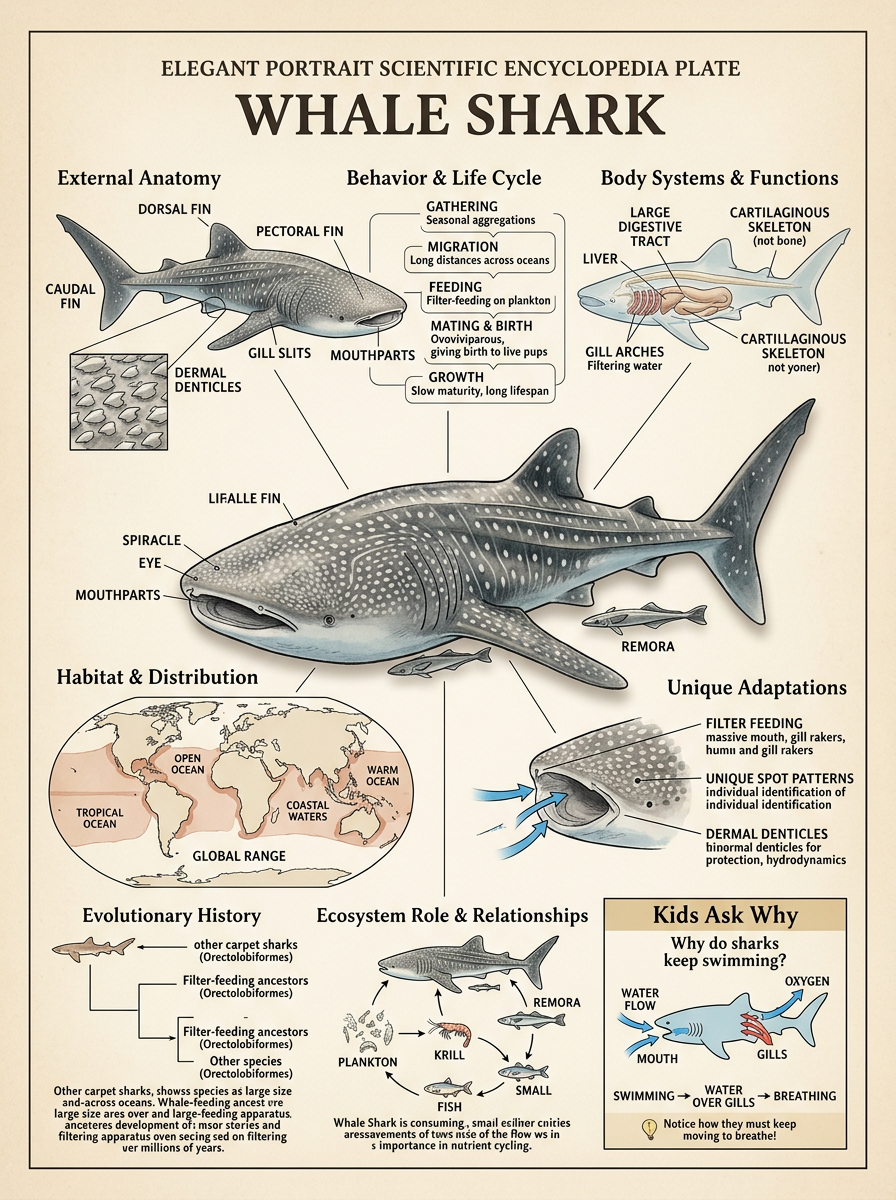 Whale Shark reviewed scientific diagram