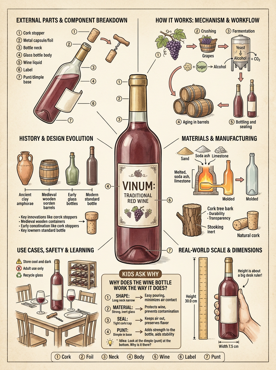 Wine reviewed scientific diagram