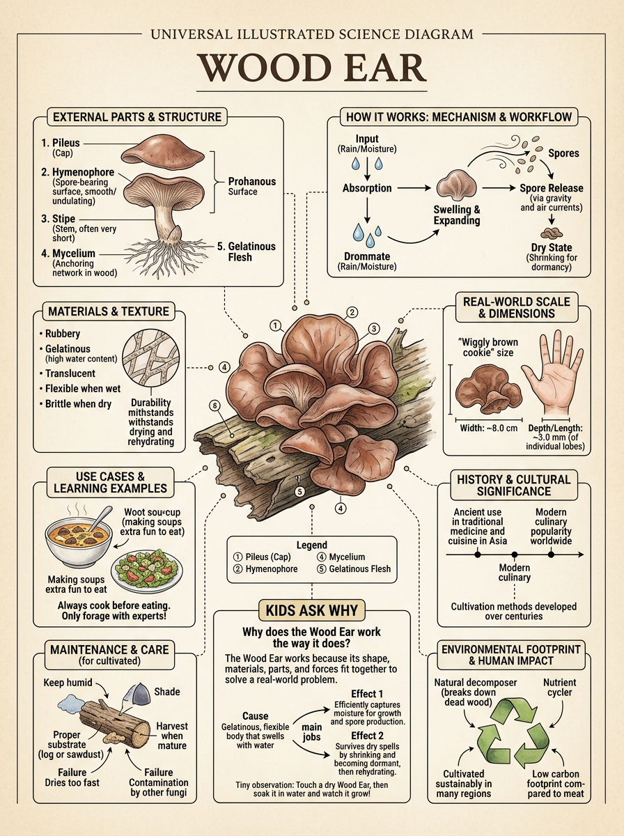 Wood Ear reviewed scientific diagram