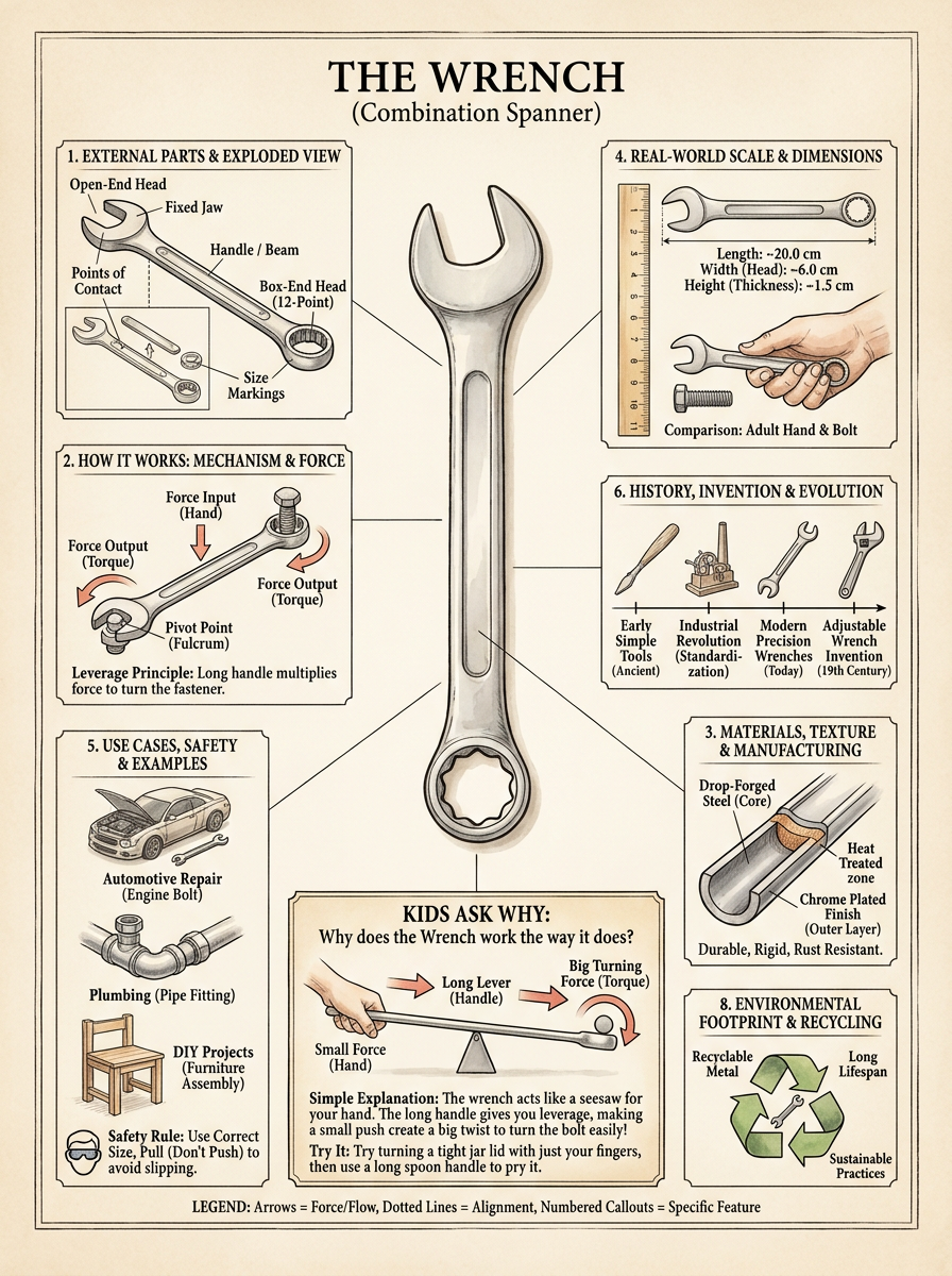 Wrench reviewed scientific diagram