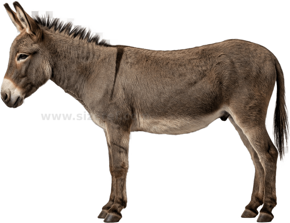 Donkey size - 1.25 m dimensions