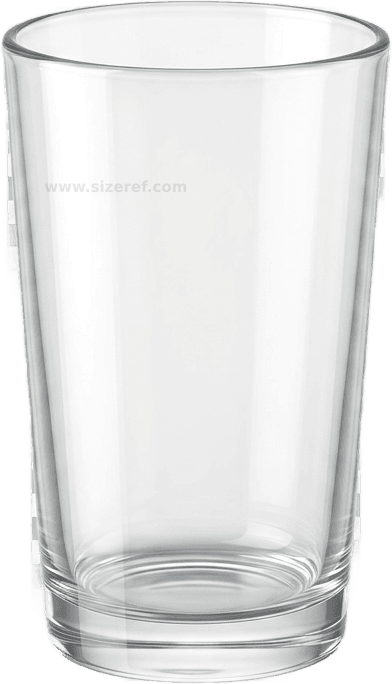 Drinking Glass size
