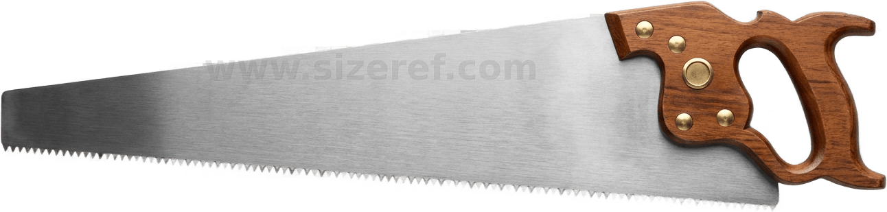 Handsaw size