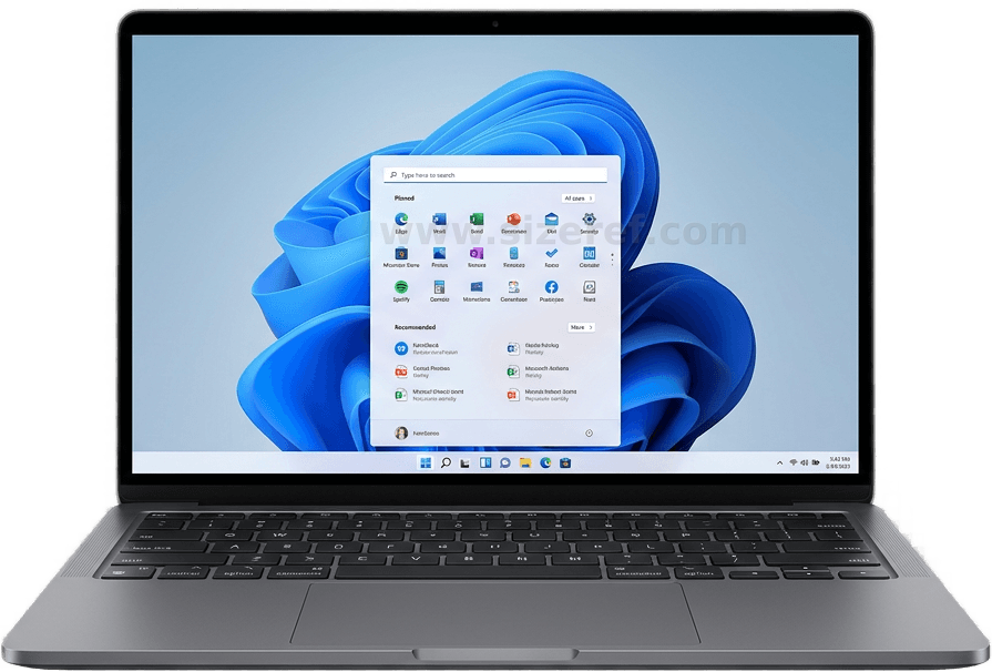 Laptop size - 24.5 cm dimensions