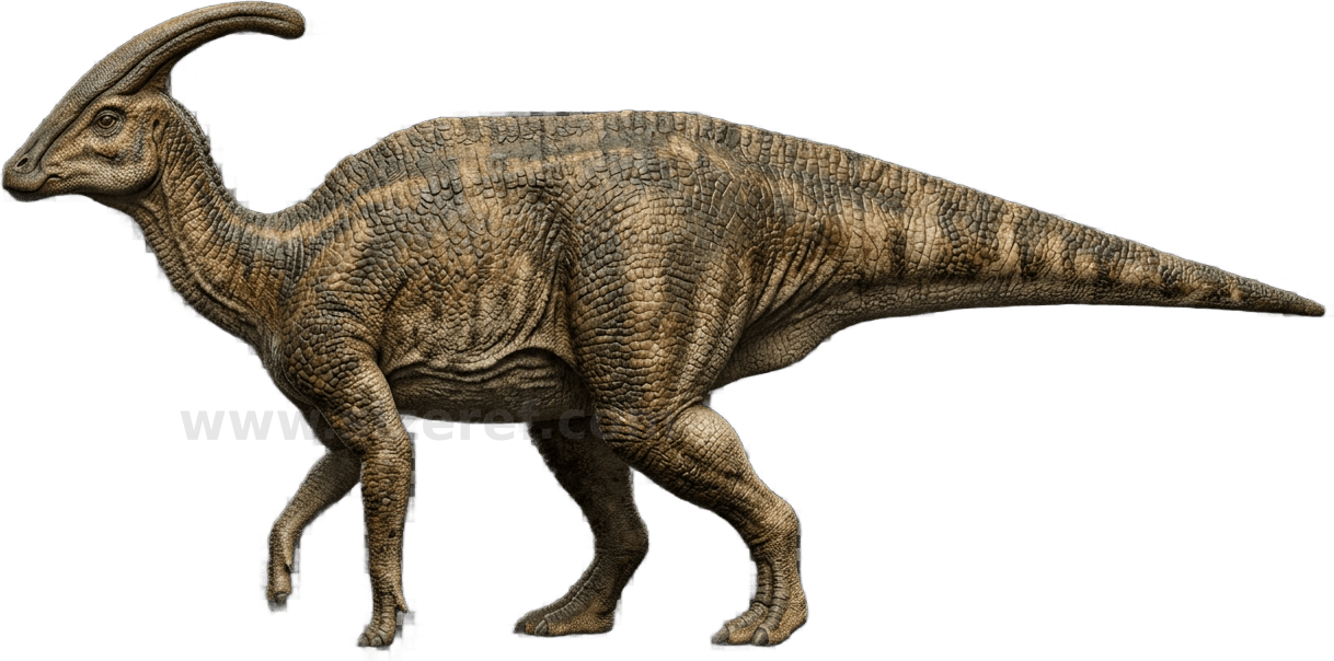 Parasaurolophus size