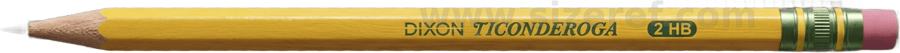 Pencil size