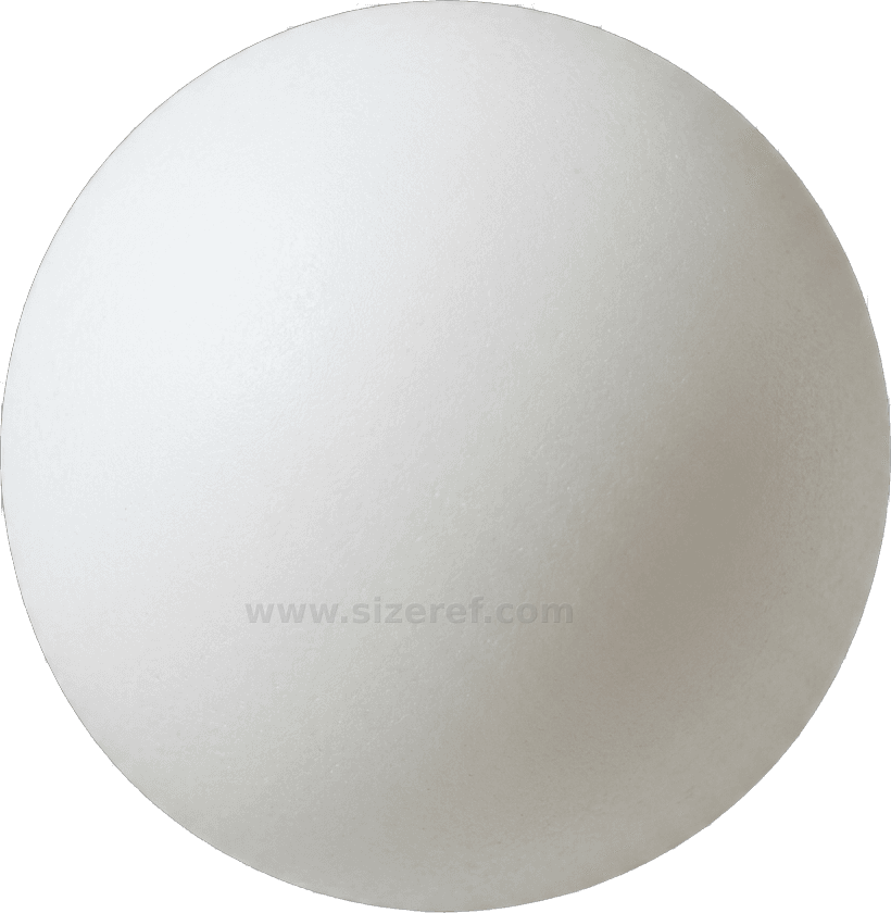 Ping Pong Ball size