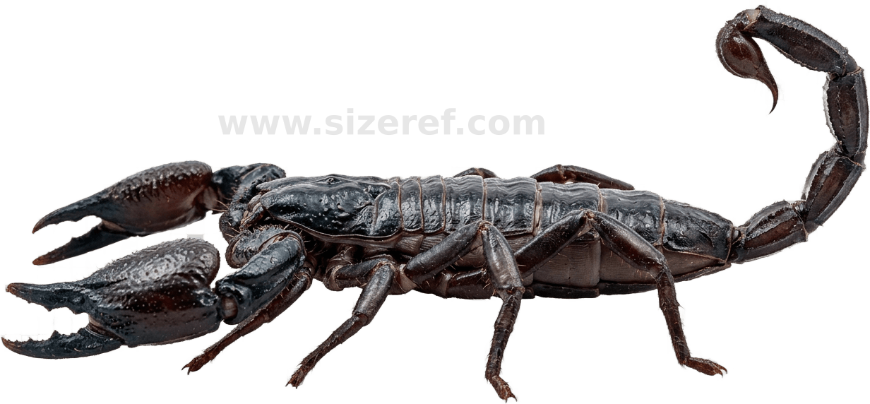 Scorpion size