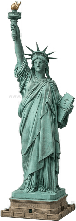 Statue of Liberty size
