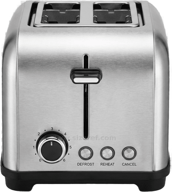 Toaster size - 19.0 cm dimensions