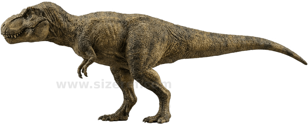 Tyrannosaurus Rex size