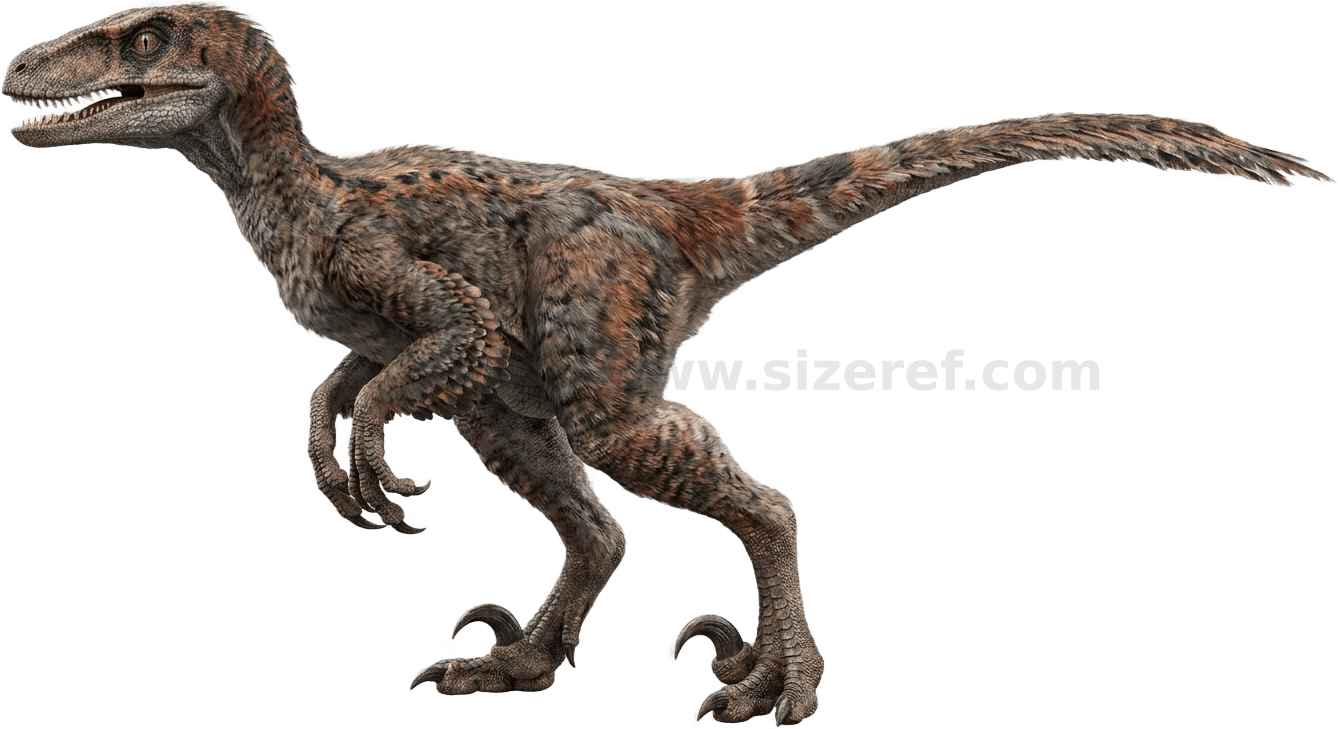 Velociraptor size
