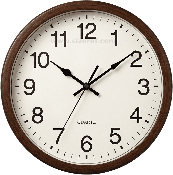 Wall Clock size